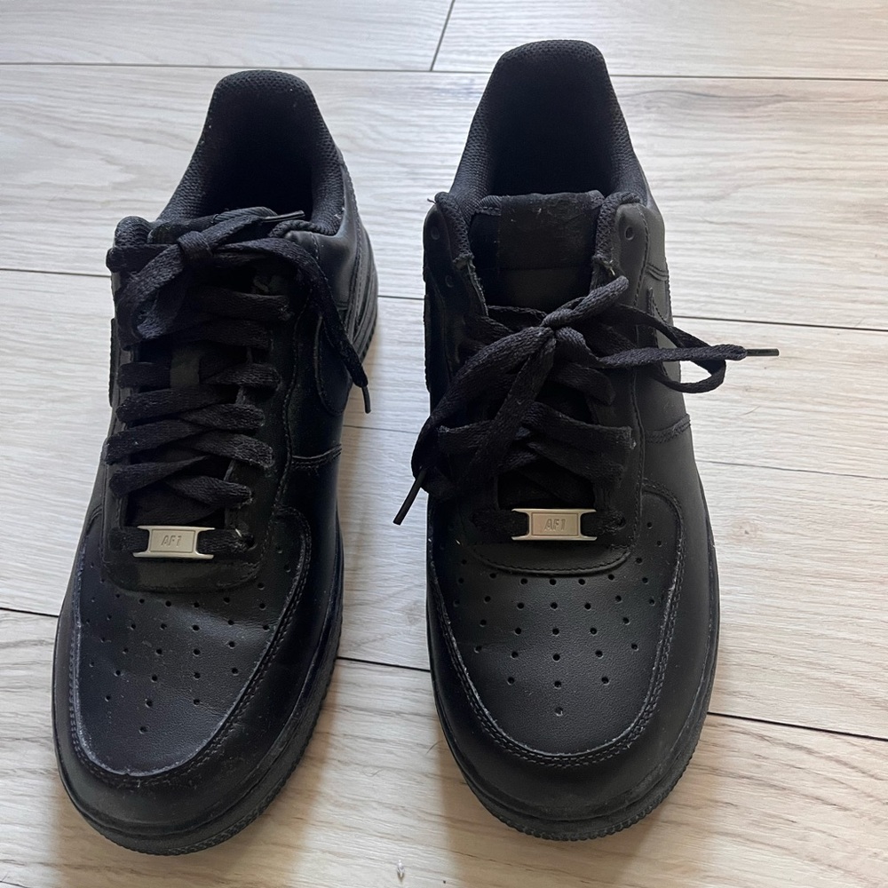 AF1 Nike Black Men's Sneakers - Picture 3 of 5